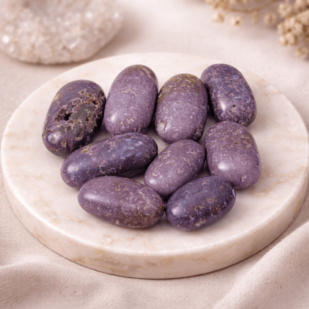 Pietre rulate de Agat Strugure din Indonezia – Calm interior si armonie blanda [3]