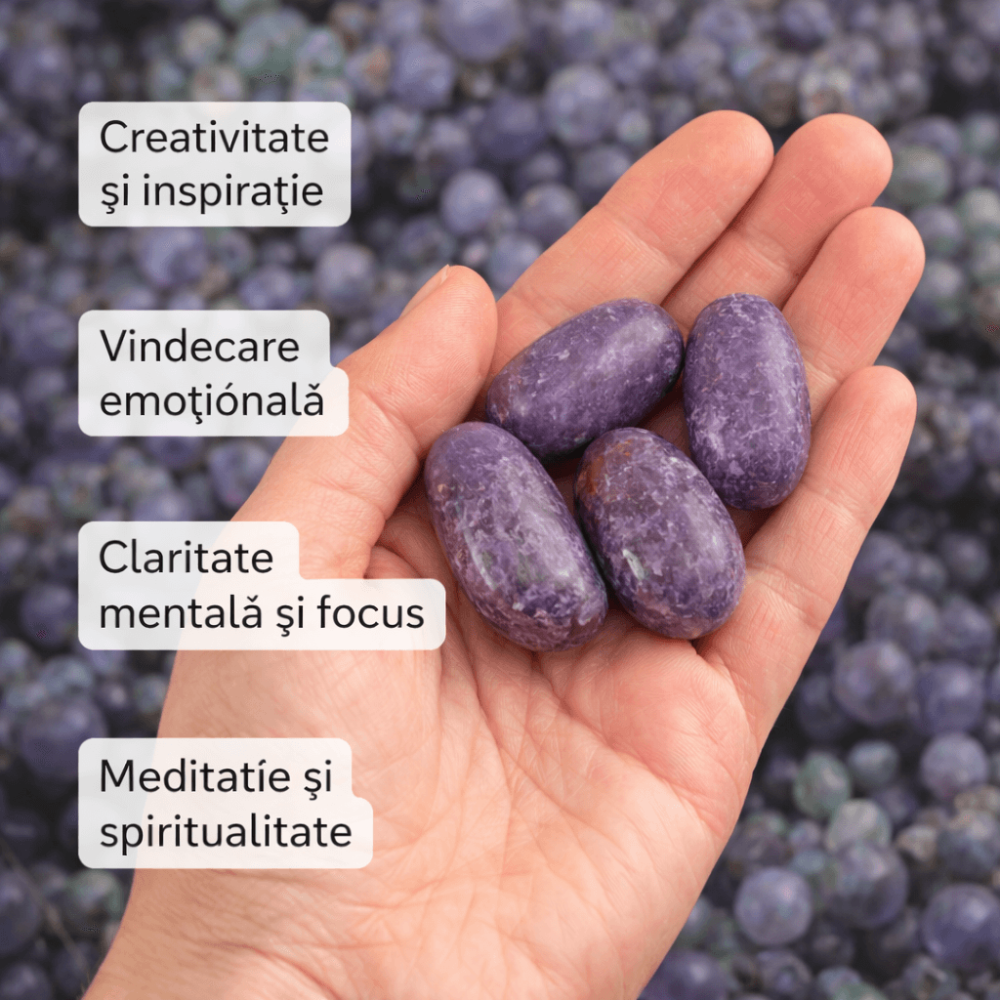 Pietre rulate de Agat Strugure din Indonezia – Calm interior si armonie blanda [2]