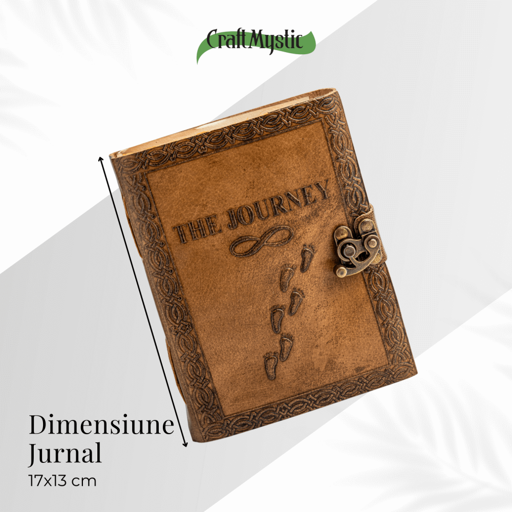 Calatoria Interioara – Jurnal din Piele Naturala si Hartie de Bumbac [3]