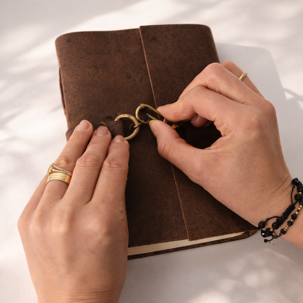 Jurnal Vintage din Piele Naturala – Legatura Timpului [4]