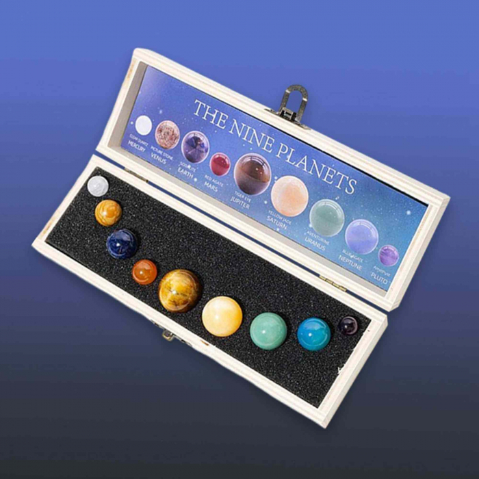 Set 9 planete in Sistemul Solar din pietre semipretioase – univers, stiinta, astrologie, meditatie [3]