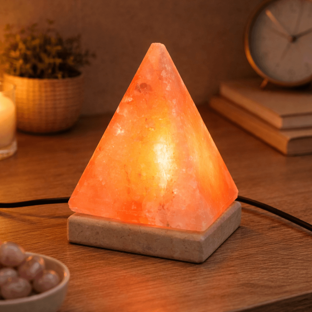 Lampa de Sare din Himalaya Piramidala – Protectie Energetica si Armonie Interioara [3]