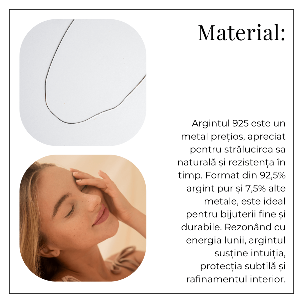 Lant Tip Sarpe din Argint 925 – Ajustabil 40+5 cm [8]