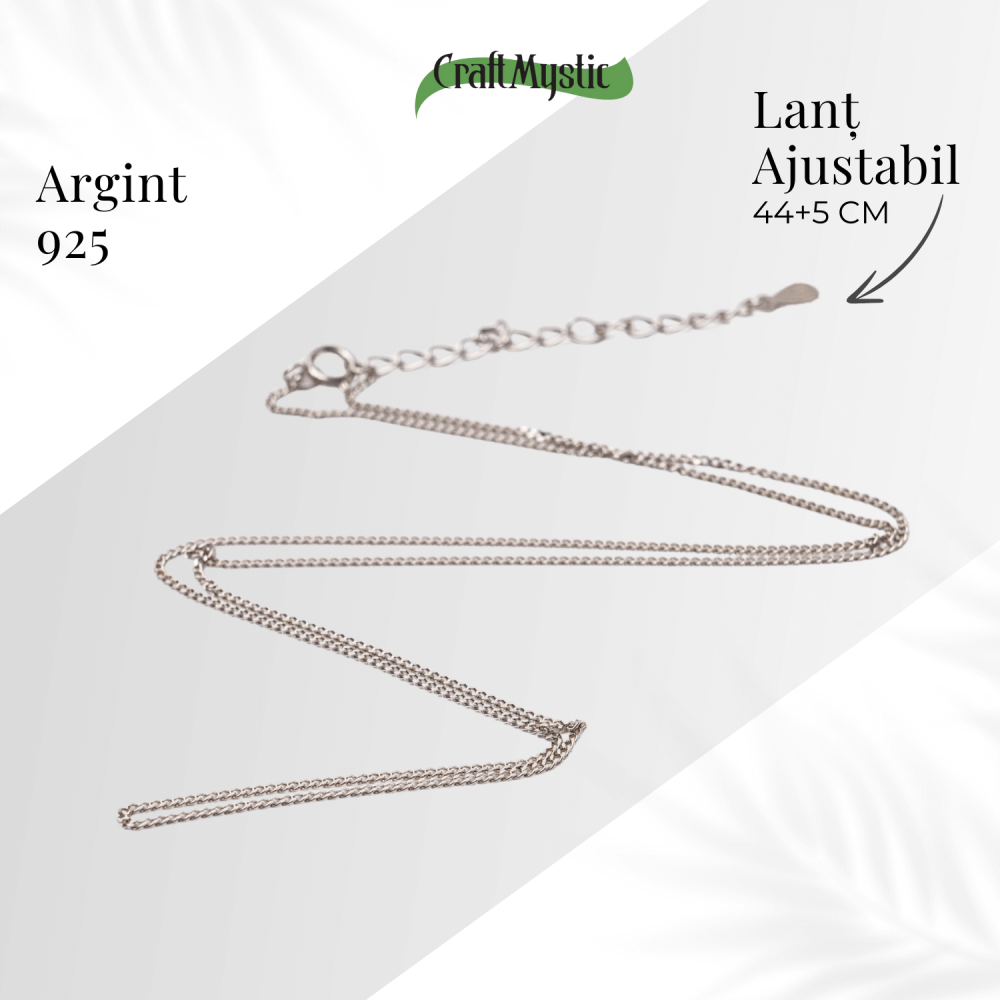 Lant din Argint 925 Reglabil – Eleganta Subtila si Versatilitate pentru Pandantive [5]