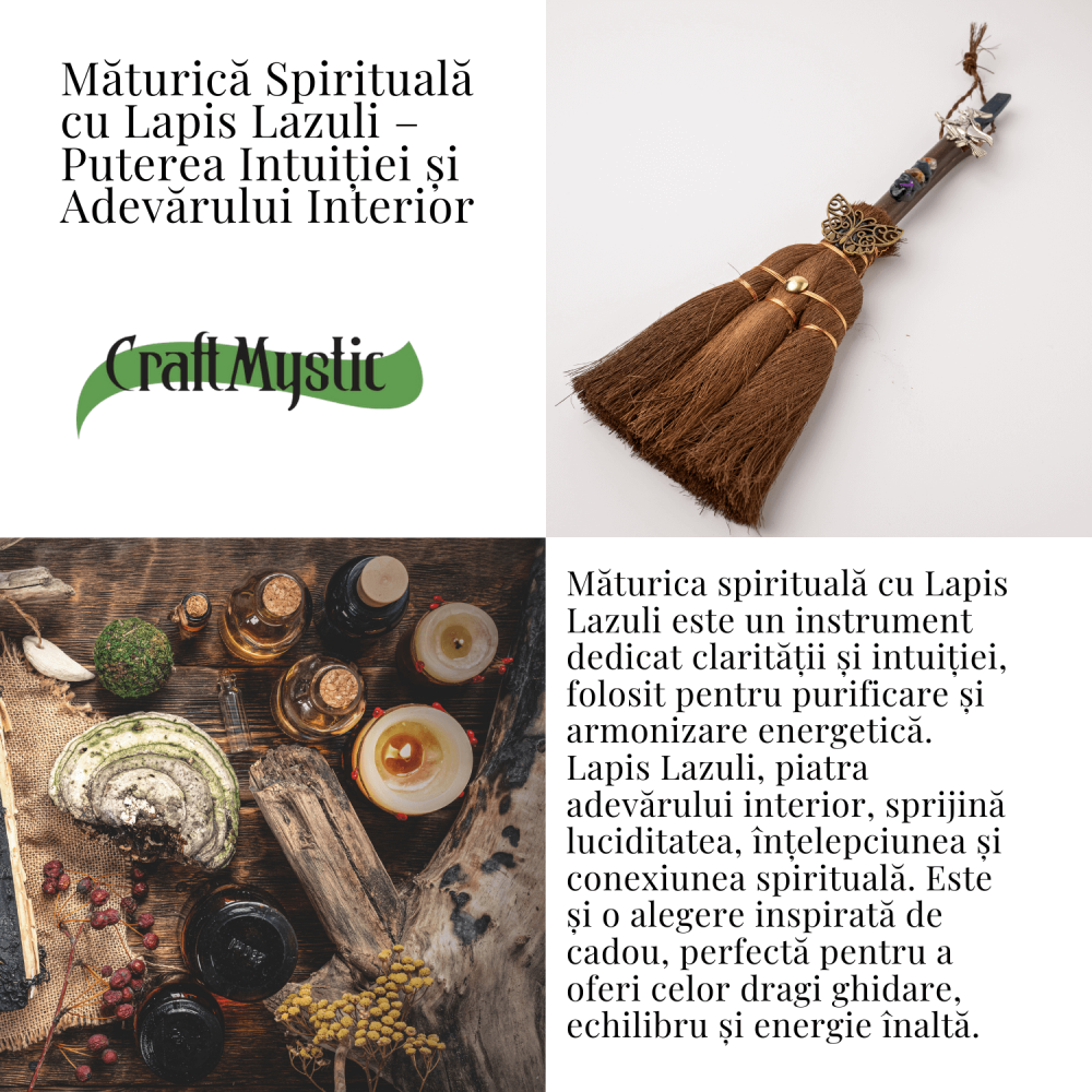 Maturica Energetica cu Lapis Lazuli si Pietre Chakre – Claritate, Intuitie si Armonie Spirituala [5]