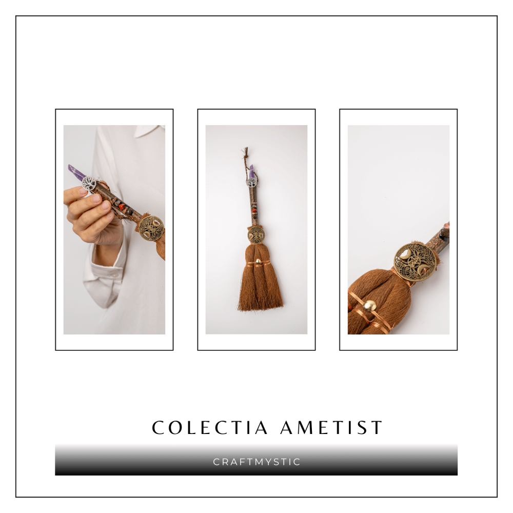 Maturica Energetica cu Ametist si Set Chakre – Purificare, Protectie si Armonie Sacra [8]