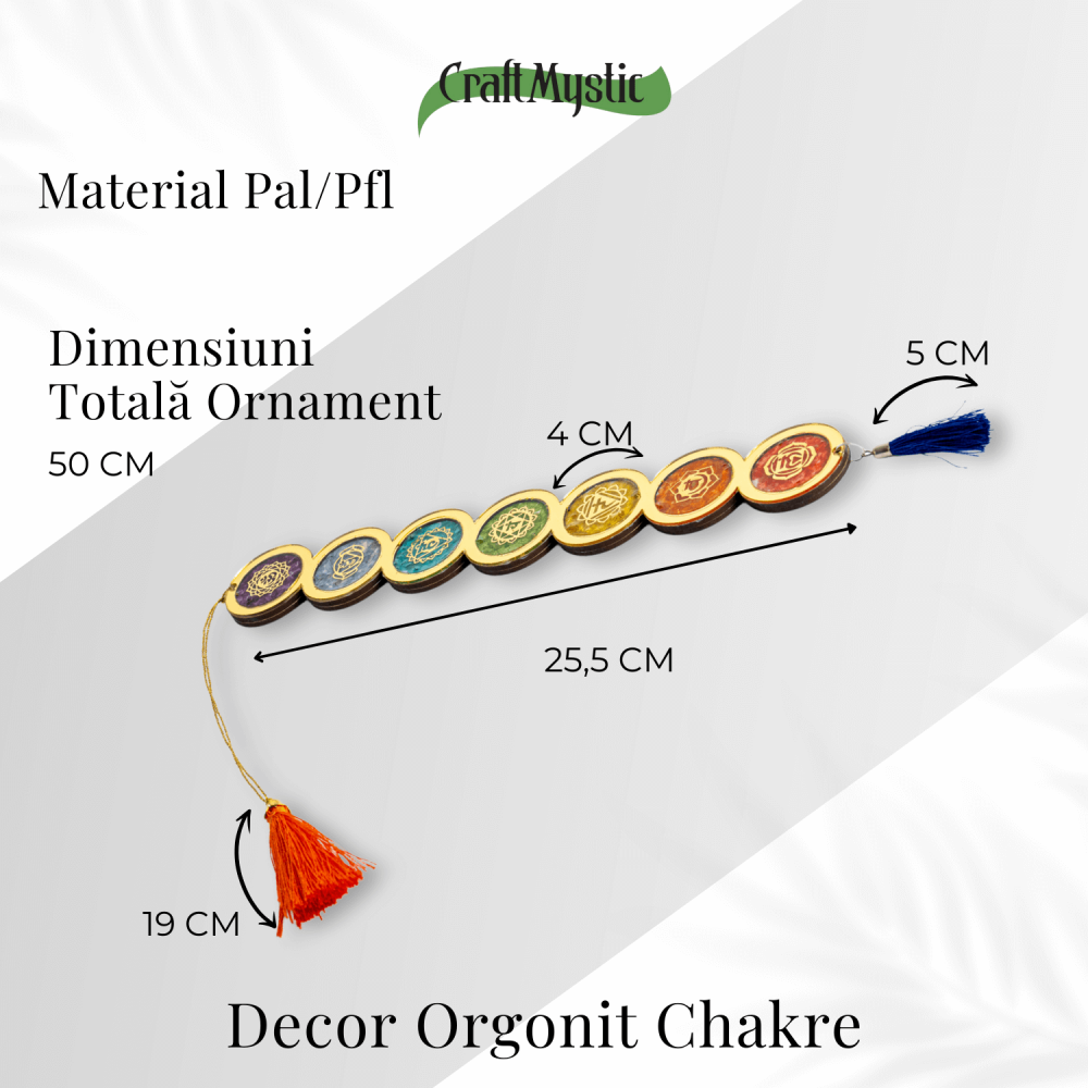 Decor orgonit chakre – Ideal pentru meditatie si vibratii pozitive [3]