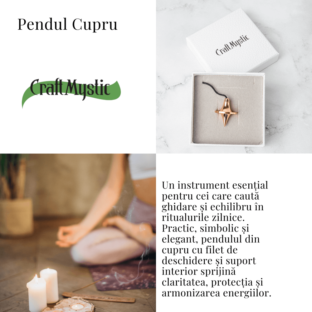 Pendul Cupru pentru Energie si Claritate Spirituala [5]