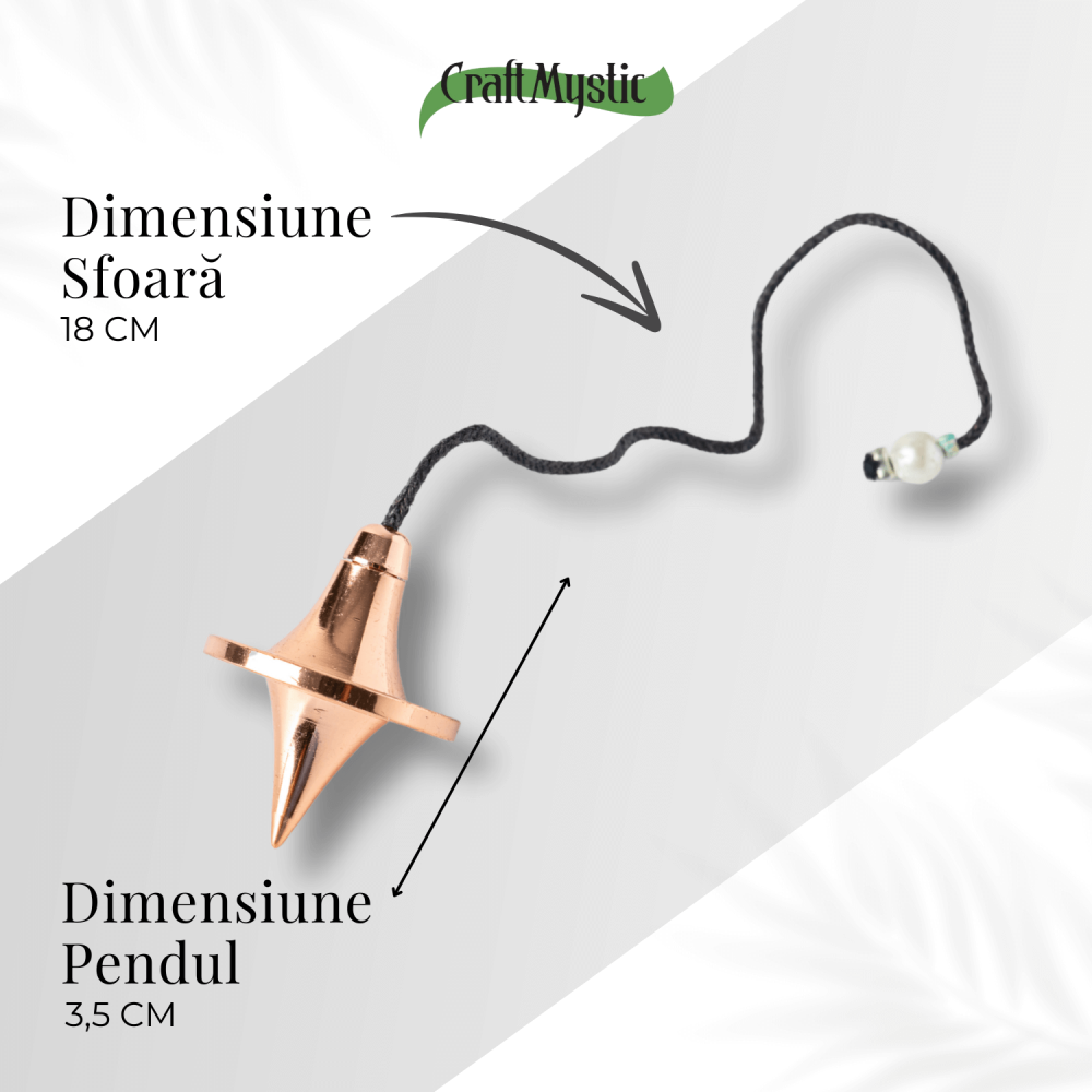 Pendul Cupru pentru Energie si Claritate Spirituala [4]