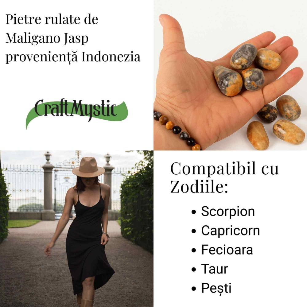 Piatra Naturala Jasp Maligano indonezian– Transformare, Echilibru si Regasire Interioara [4]