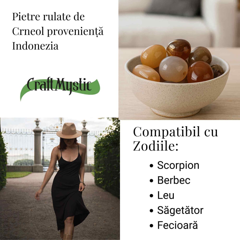 Piatra Naturala Carneol din Indonezia – Energie, Curaj si Transformare Pozitiva [4]