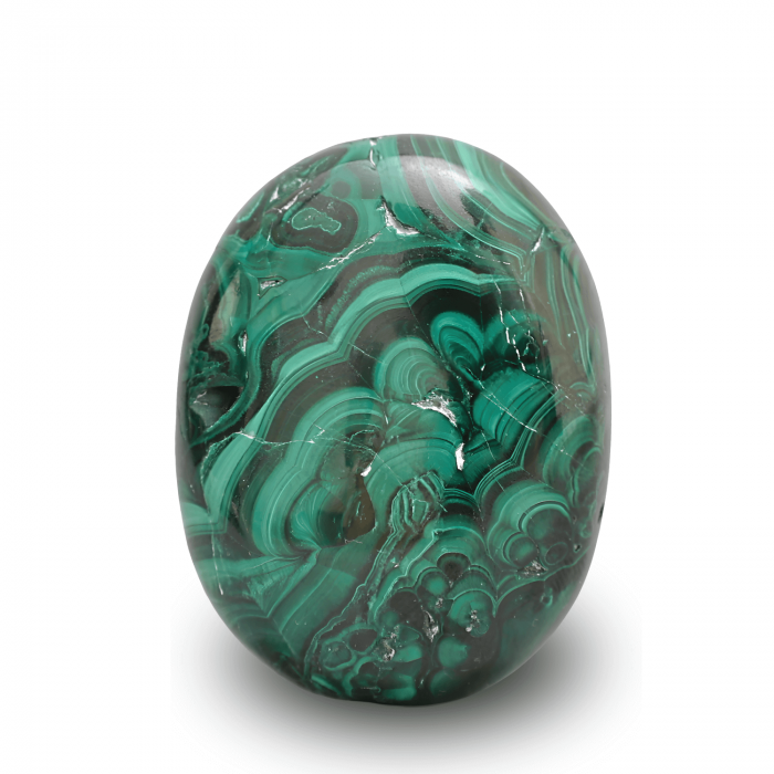 Piatra de Mana Malachit Natural Palmstone - Vindecare si Transformare [8]