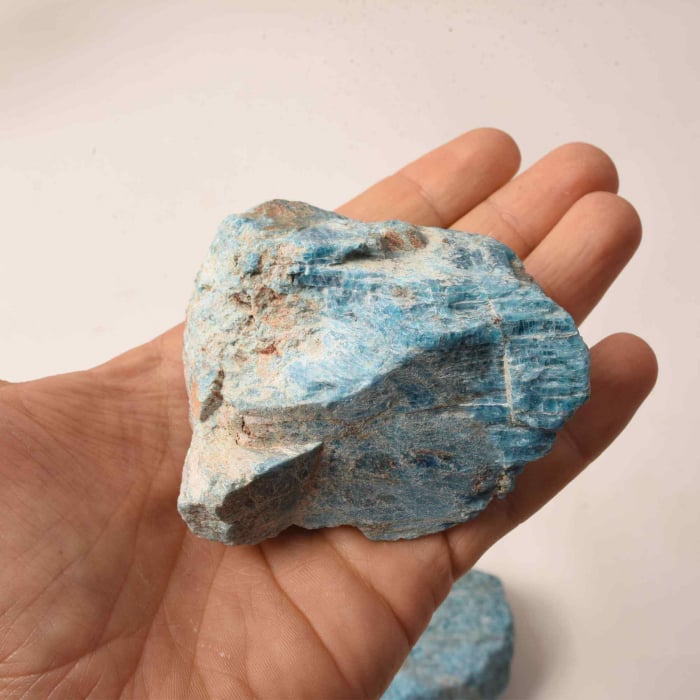 Piatra Bruta Naturala din Apatit Albastru - Diferite Dimensiuni [3]