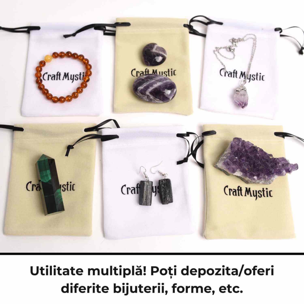 Saculet catifea 9x12 cm CraftMystic - Protectie si Eleganta pentru Bijuterii [4]