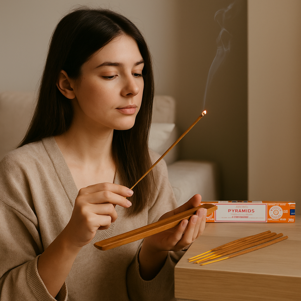Satya Incense Sticks Pyramid 15g – betisoare parfumate [3]