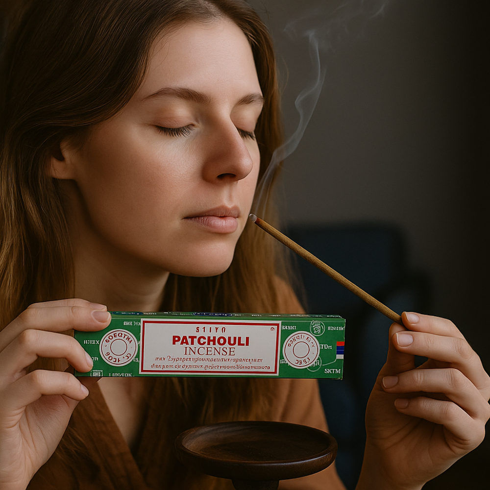 Satya Incense Sticks 15g – Patchouli betisoare parfumate [3]
