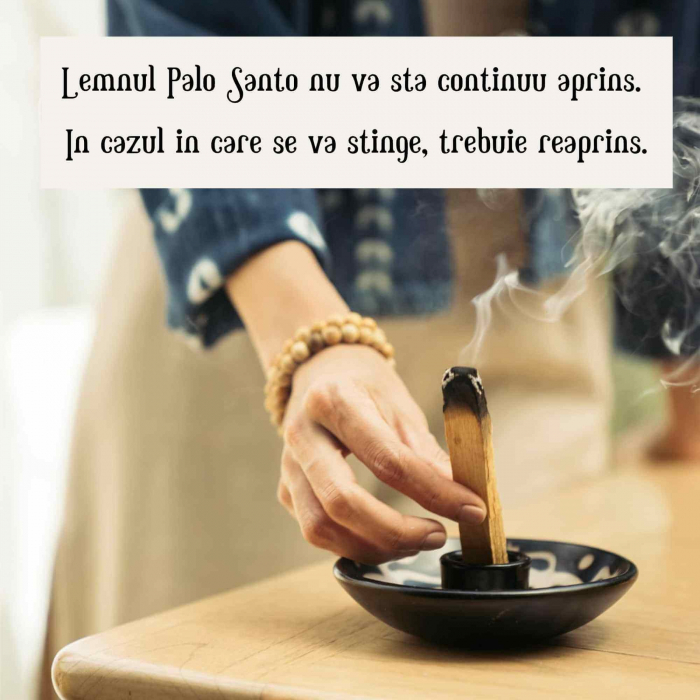 Pachet Lemn Palo Santo din Ecuador pentru Purificare Cristale, Eliminare Energii Negative, Meditatie [7]