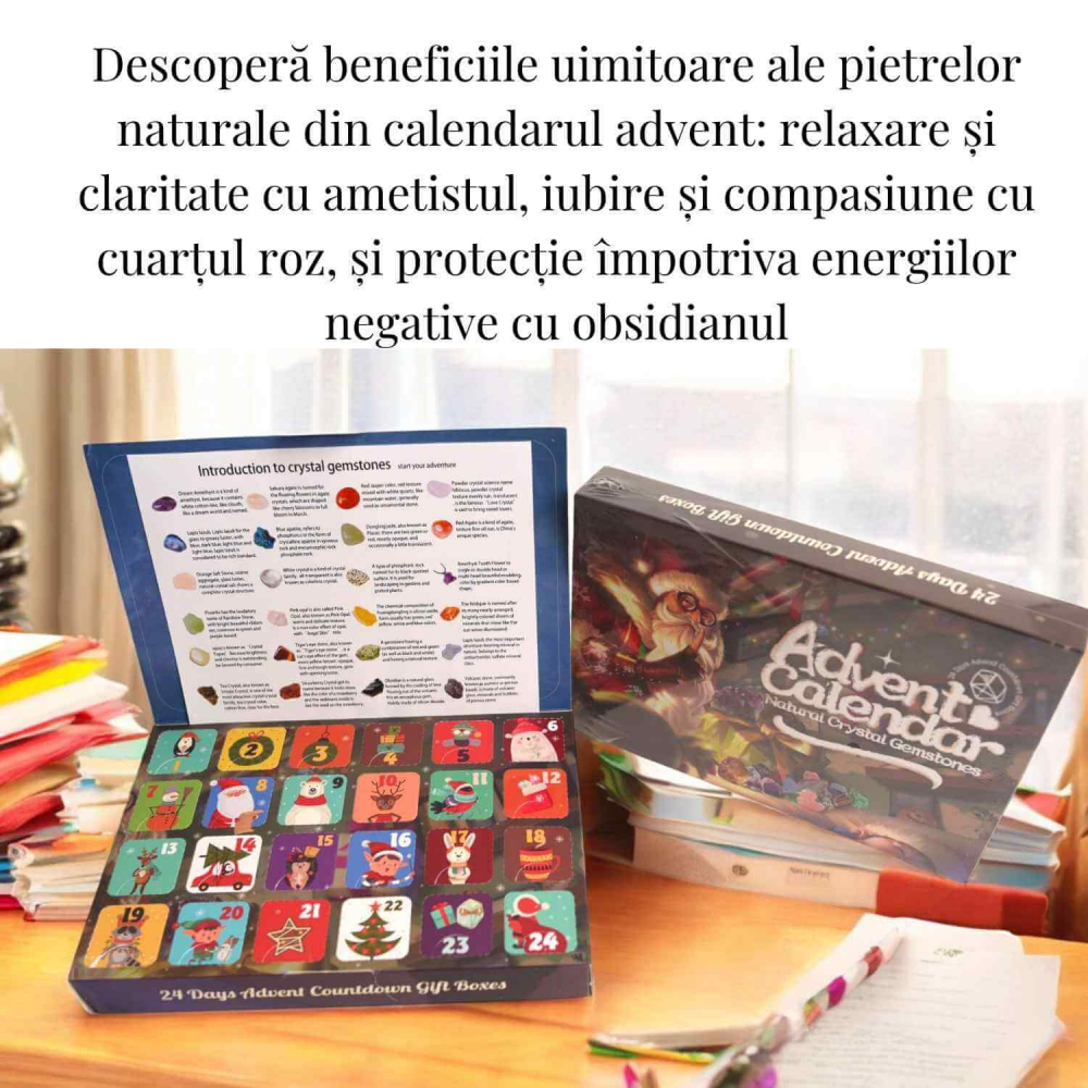 Calendar Advent cu Pietre Naturale – Magie si Aventura pentru Copii [5]