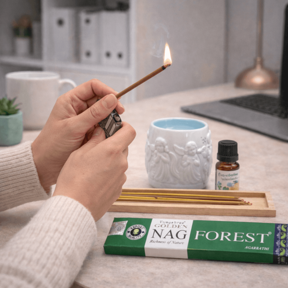 Betisoare Parfumate Forest Golden Nag – Ritual de Purificare si Conectare cu Natura [3]