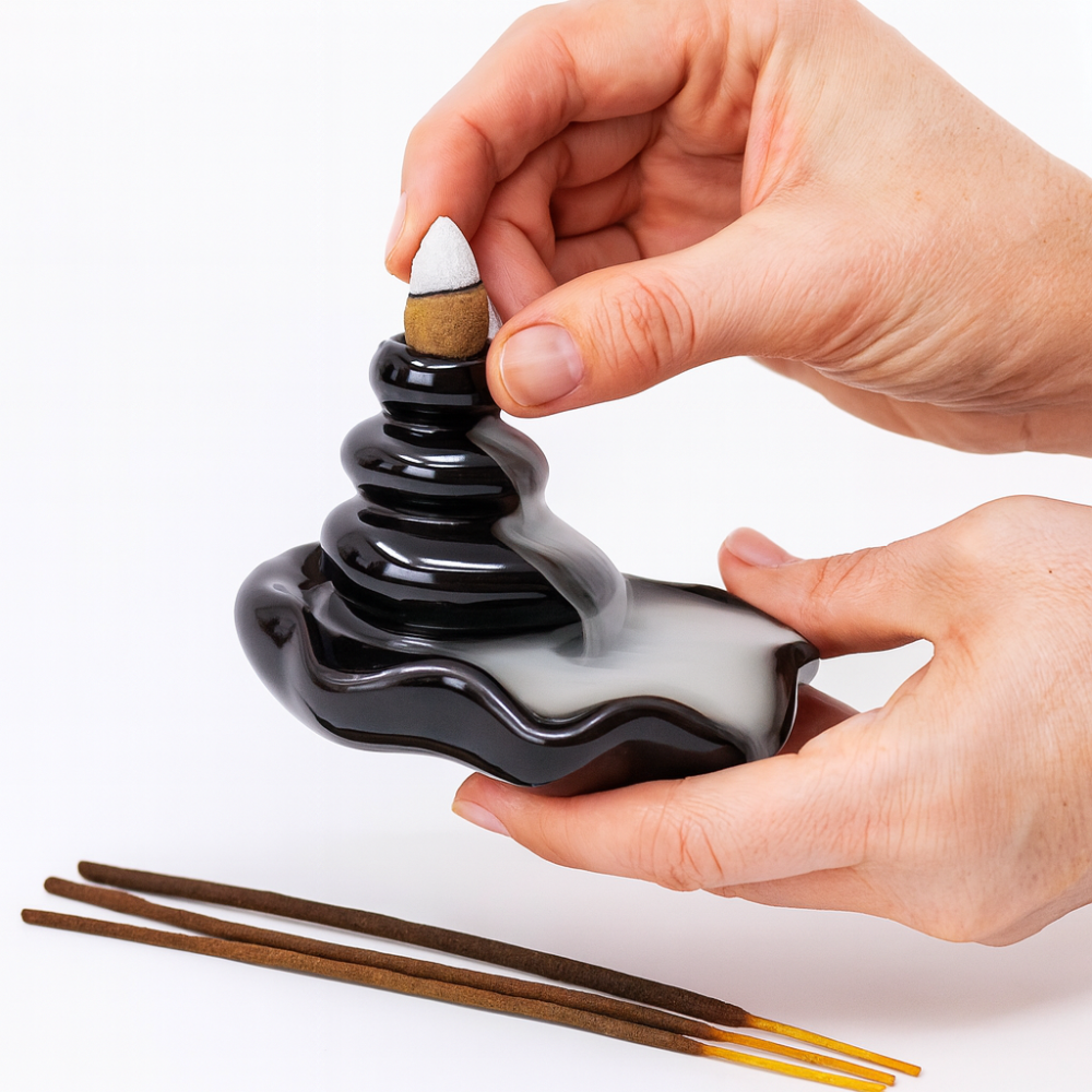 Suport Conuri Backflow Large Pebbles into Pool – Efect de Cascada [2]