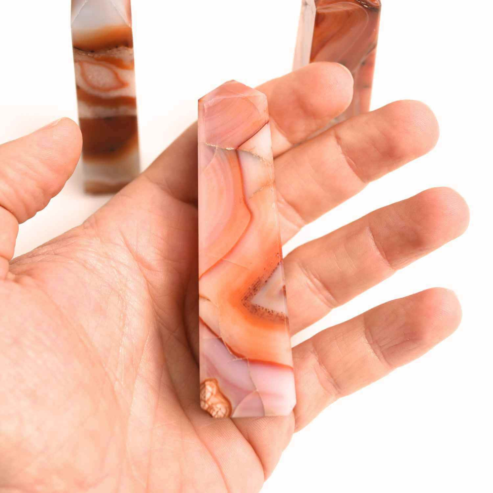 Turn din Carneol cu 4 laturi – Energie, curaj si prosperitate [2]