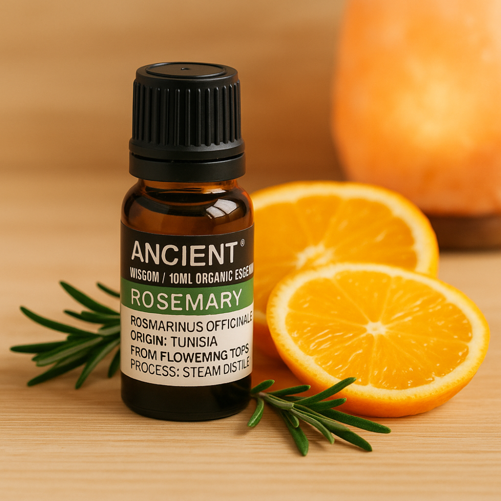 Ulei esential organic Rosemary 10 ml (Rosmarinus officinalis) – proaspat, tonic, pentru difuzor si scalp [2]