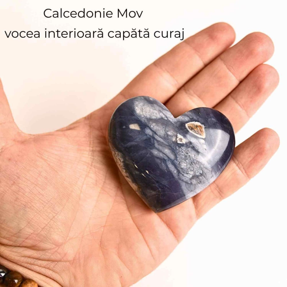 Inima din Calcedonie Mov – Liniste pentru minte, curaj pentru suflet [5]