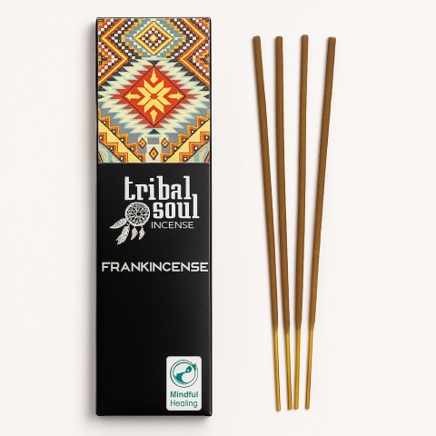 Palo Santo, Salvie și Bețișoare - Tribal Soul Incense Frankincense – Betisoare Parfumate