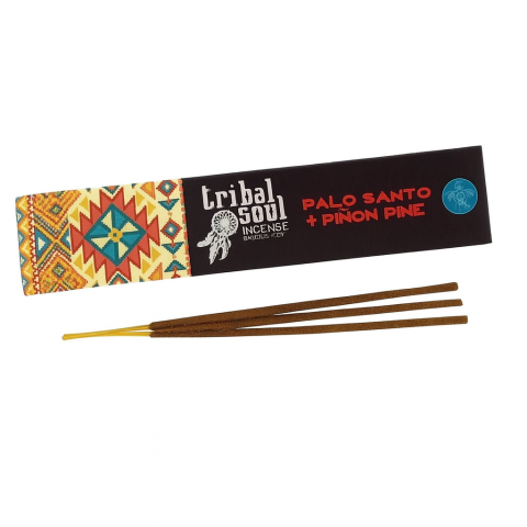 Palo Santo, Salvie și Bețișoare - Betisoare Parfumate Tribal Soul Incense – Palo Santo + Pinon Pine