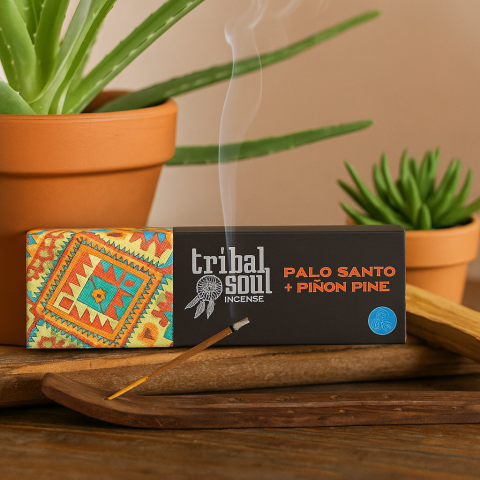 Betisoare Parfumate Tribal Soul Incense – Palo Santo + Pinon Pine [2]