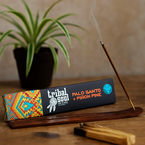 Betisoare Parfumate Tribal Soul Incense – Palo Santo + Pinon Pine [1]
