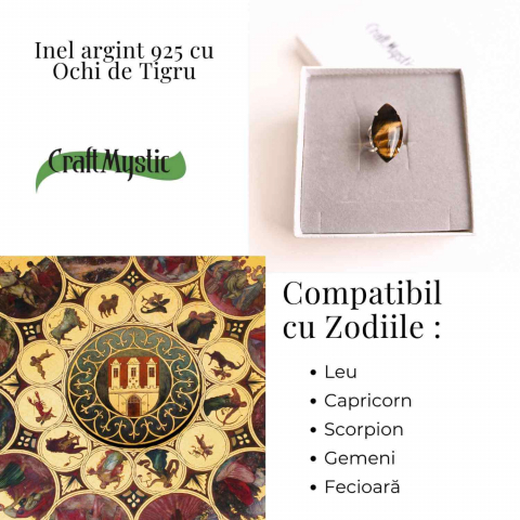 Inel Argint 925 cu Ochi de Tigru – Protectie si Claritate Mentala Zilnica [4]