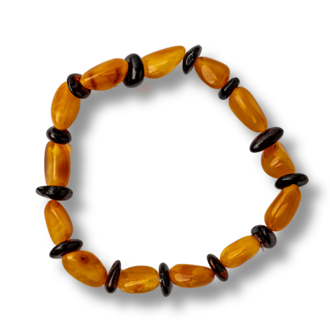 Bratara Chihlimbar Galben si Maro-Rosiatic – Armonie Naturala, Protectie si Caldura Solara [8]