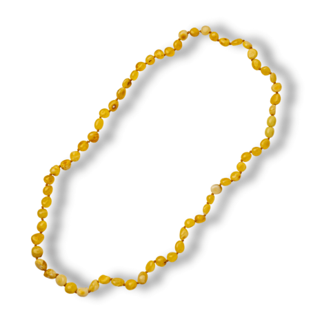 Colier Chihlimbar Galben Natural – Lumina Solara, Armonie si Eleganta Organica [8]