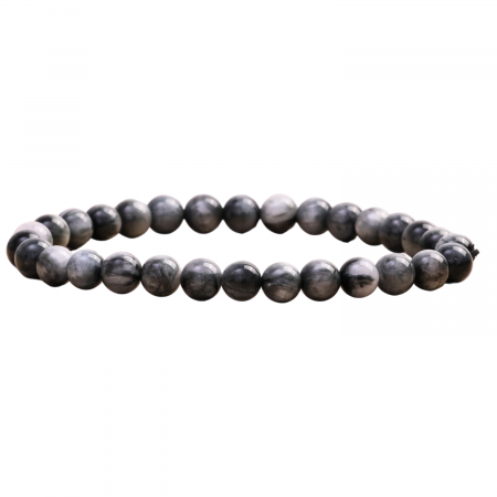 Bijuterii Semiprețioase - Bratara Elastica cu Margele 6mm din Ochi de Pisica Semipretios Natural