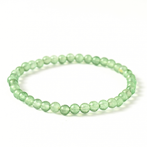 Sanatate - Bratara Elastica din Aventurin Verde 5mm – Noroc si Abundenta