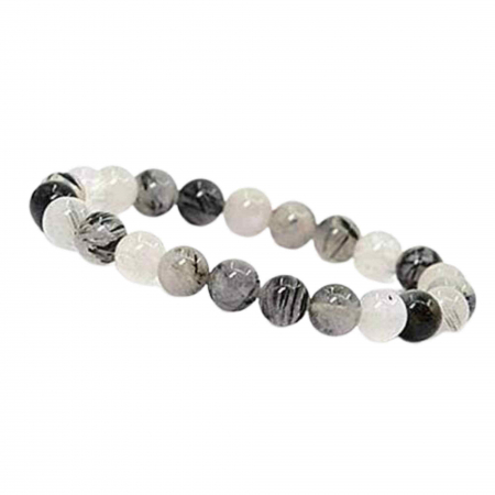 Brățări - Bratara de Manifestare - Bratara Manuala din Rutil Negru Natural 8mm