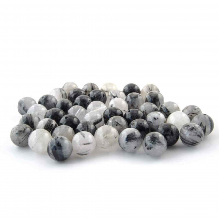 Bratara de Manifestare - Bratara Manuala din Rutil Negru Natural 8mm [3]