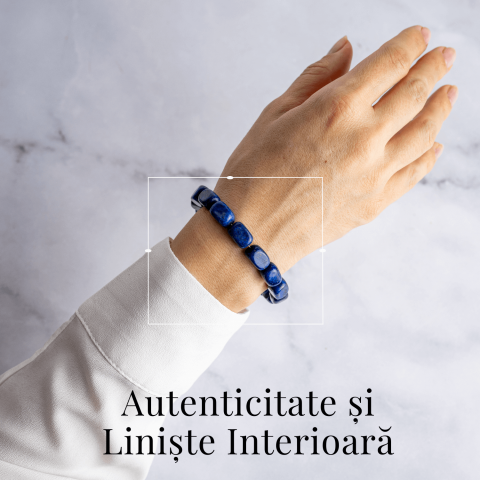 Claritate si Intelepciune – Bratara cu Lapis Lazuli Natural [1]