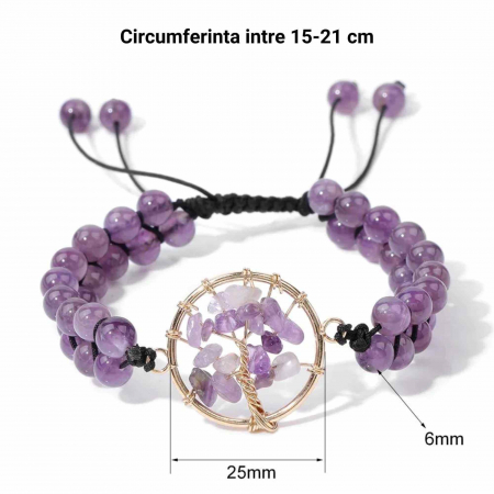 Bratara elastica cu margele 6mm din pietre naturale Carneol pentru barbati si femei - [1]
