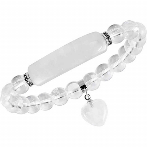 Claritate Mentala si Focus - Bratara Zen Cuart Transparent 8mm – Claritate si Energii Pozitive