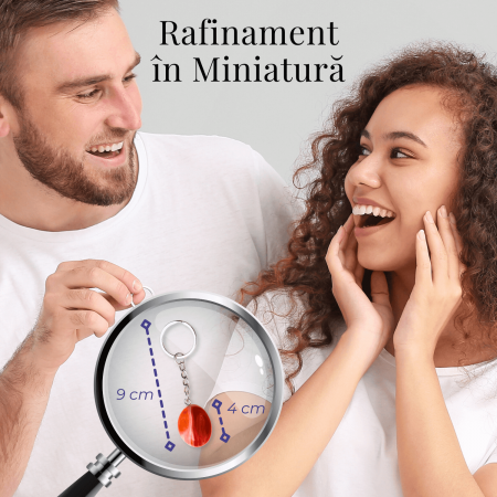 Set coliere ce contine 7 cristale naturale chakre si doua lanturi de franghie reglabile, realizate manual de diferite dimensiuni, un cadou ideal pentru femei, barbati si copii [28]