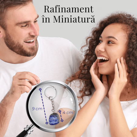 Set coliere ce contine 7 cristale naturale chakre si doua lanturi de franghie reglabile, realizate manual de diferite dimensiuni, un cadou ideal pentru femei, barbati si copii [50]