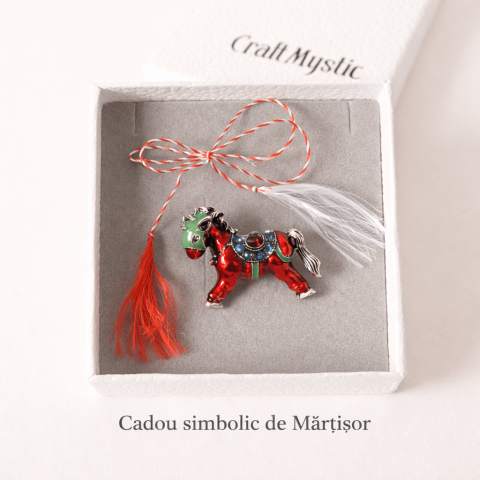 Brosa Cal de Foc – simbol al energiei si determinarii [2]