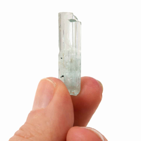 Cristale și Pietre Semiprețioase - Specimen natural de Acvamarin din Afganistan – cristal al claritatii si calmului interior