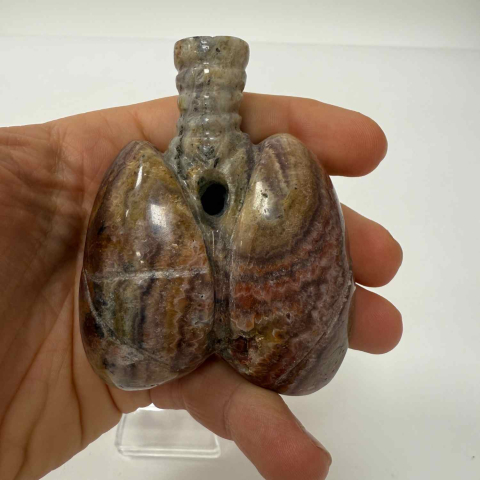 Cana din Ametist Chevron cu suport – Un ritual al rafinamentului spiritual [2]