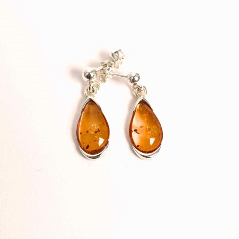 Cercei Argint 925 cu Chihlimbar - Eleganta si Protectie Naturala [7]