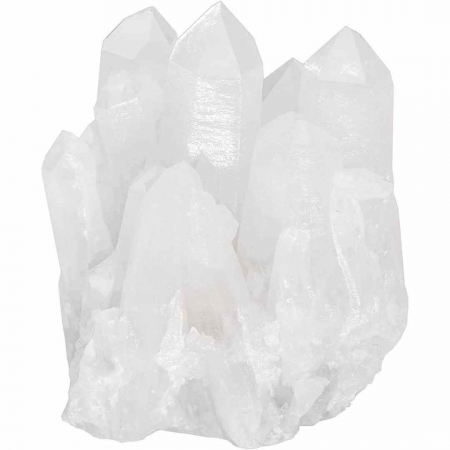 Tip Cristal - Cluster cristale de stanca transparent natural Piatra semipretioasa pentru decoratiuni si vindecare energetica