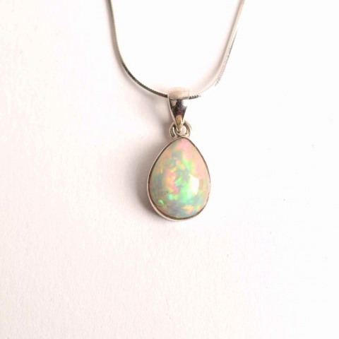 Pachete & Seturi - Colier argint 925 cu Opal Etiopian fatetat – Eleganta si unicitate