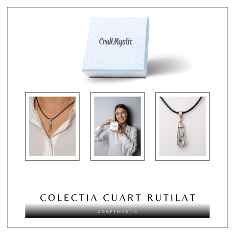 Colier Cuart Rutilat în Varf – Claritate, Putere Interioara si Energie Amplificata [6]